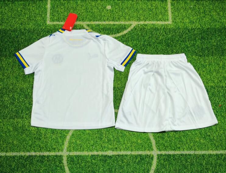 2026 2027  Marseille Home Kids  kit Jersey  soccer jersey