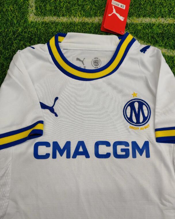 2026 2027  Marseille Home Kids  kit Jersey  soccer jersey