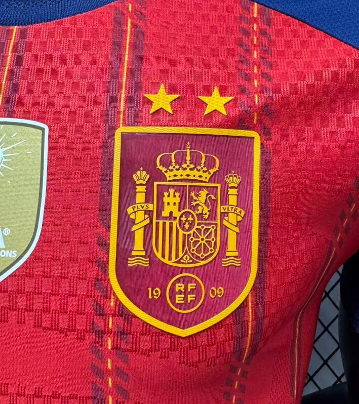 TWO STARS  FIFA 2026 World cup champion  Spain Home top  Player version