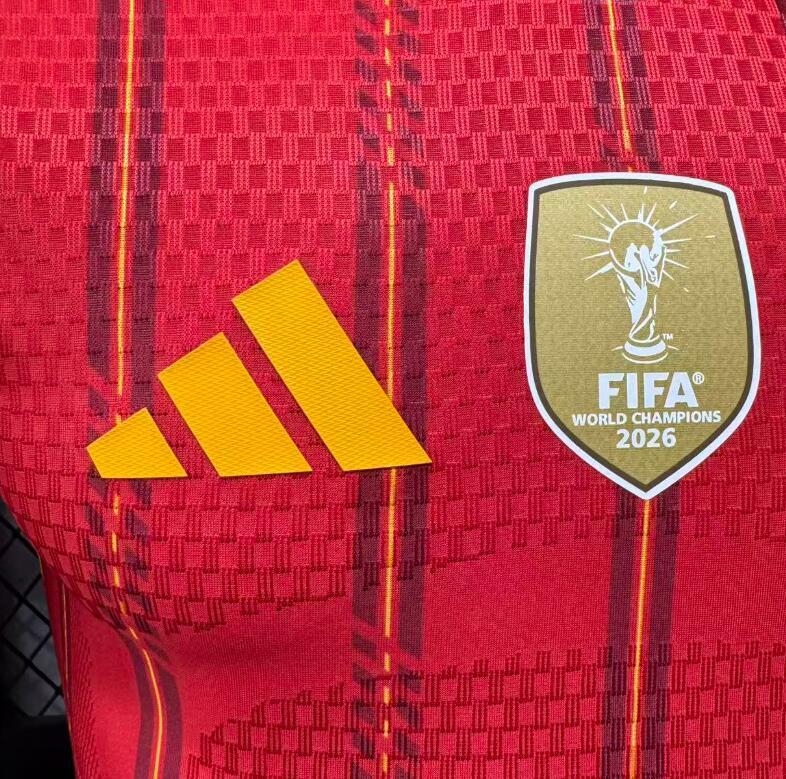 TWO STARS  FIFA 2026 World cup champion  Spain Home top  Player version