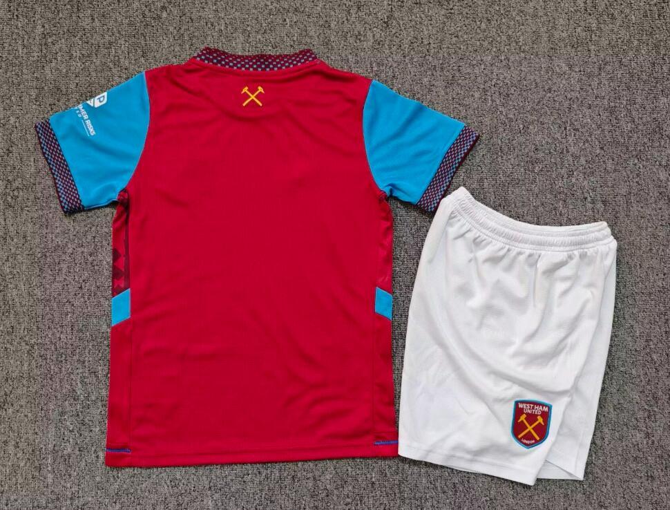 2026 2026  West Ham Home Jersey kids kits