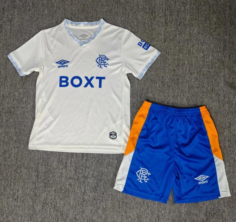 2026 2027  Glasgow Rangers l Away Kids Kits