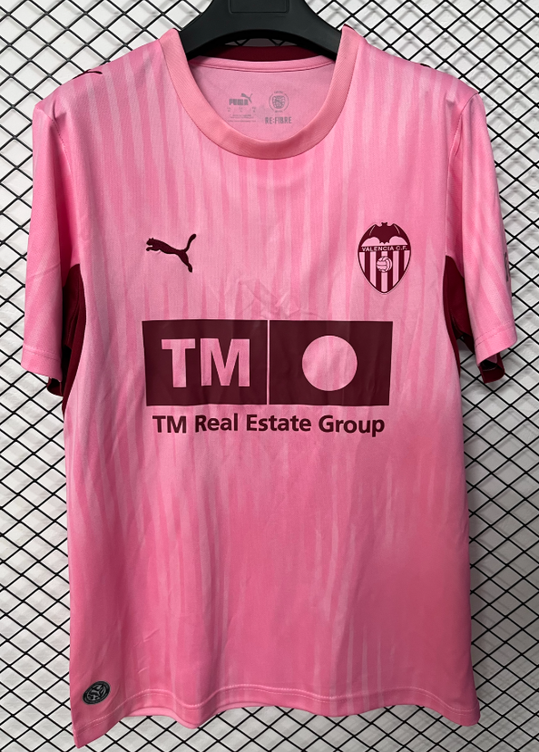 2026 2027  Valencia  Jersey  fan version pink