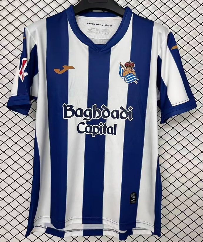 2026 2027   Real Sociedad  HOME  Jersey  fan version