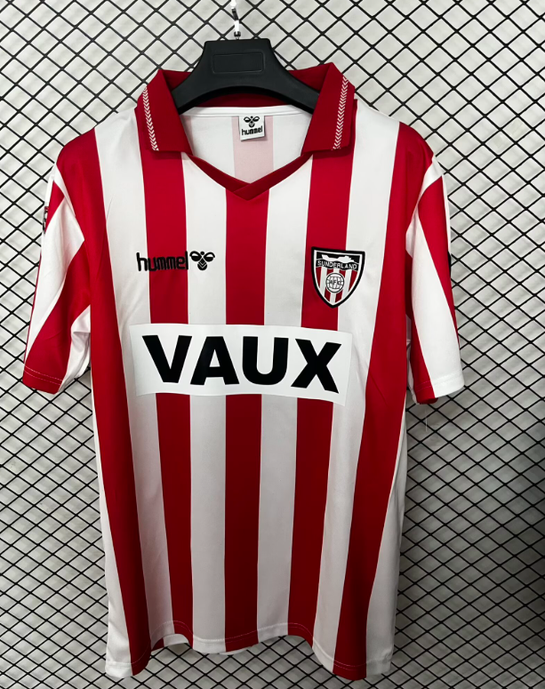 1991 retro  Sunderland A.F.C.  Home Jersey  fan version