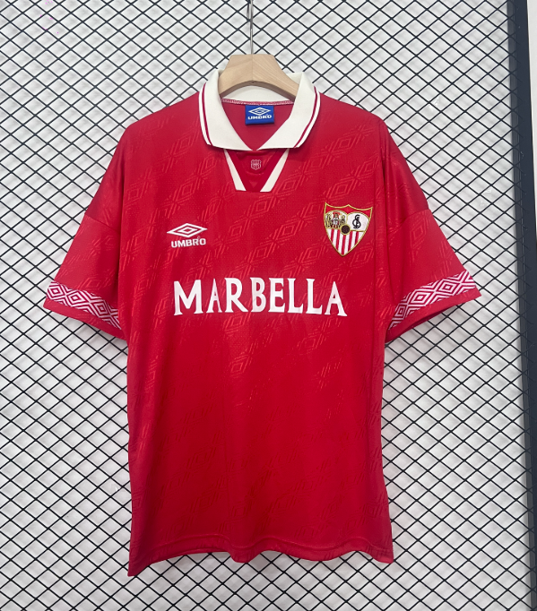 1994 1996  retro  Sevilla FC   RED Jersey  fan version