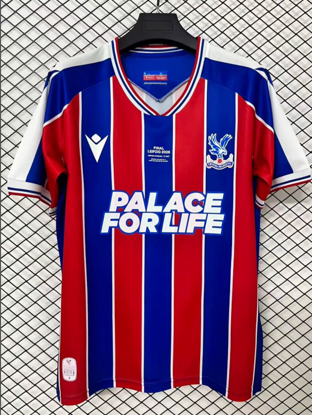 2026 2027  Crystal Palace Final home Jersey  fan version