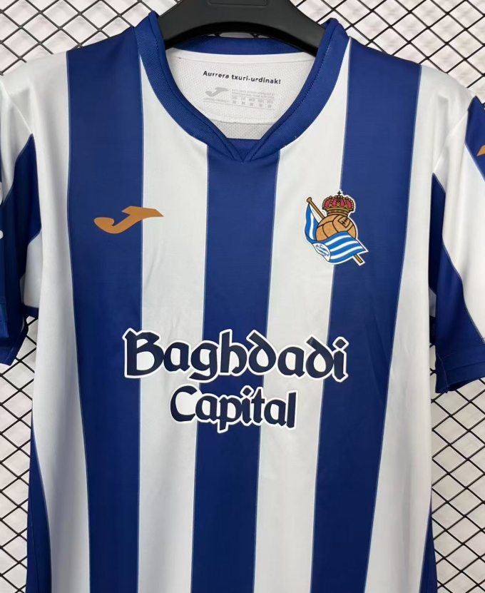 2026 2027   Real Sociedad  HOME  Jersey  fan version