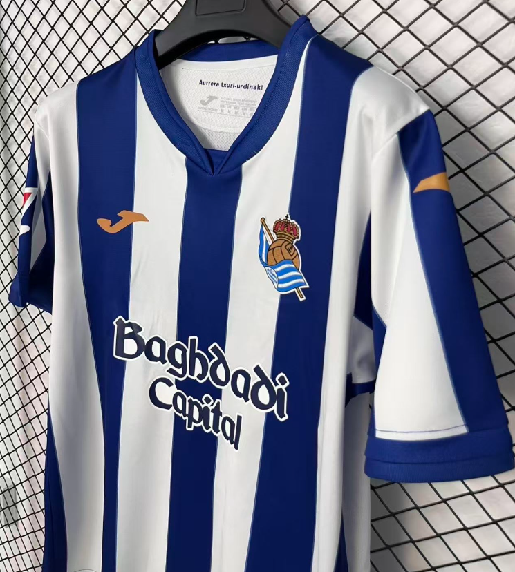 2026 2027   Real Sociedad  HOME  Jersey  fan version