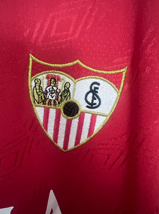 1994 1996  retro  Sevilla FC   RED Jersey  fan version