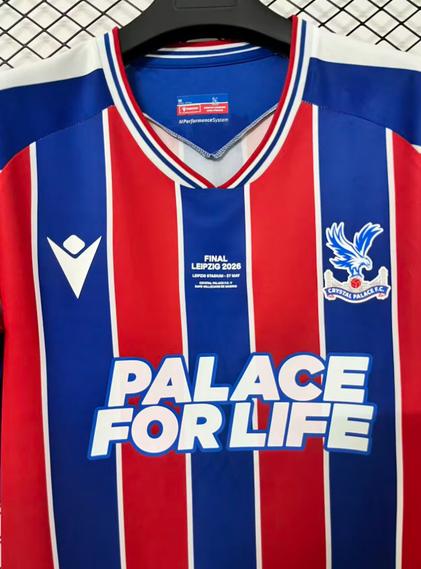 2026 2027  Crystal Palace Final home Jersey  fan version