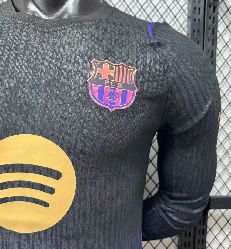 2026 2027 Barcelona AWAY   Jersey Player Version  Long sleeves