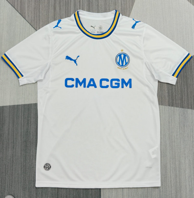 2026 2027  Marseille  Home  Jersey fan version