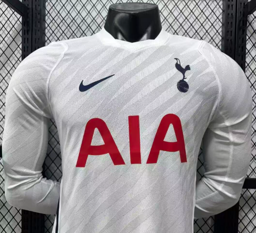 2026 2027 Tottenham Hotspur Home  Jersey Player Version  Long sleeves