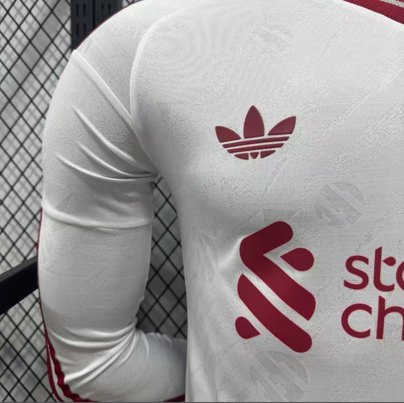 2026 2027 Liverpool Away Jersey Player Version long sleeves