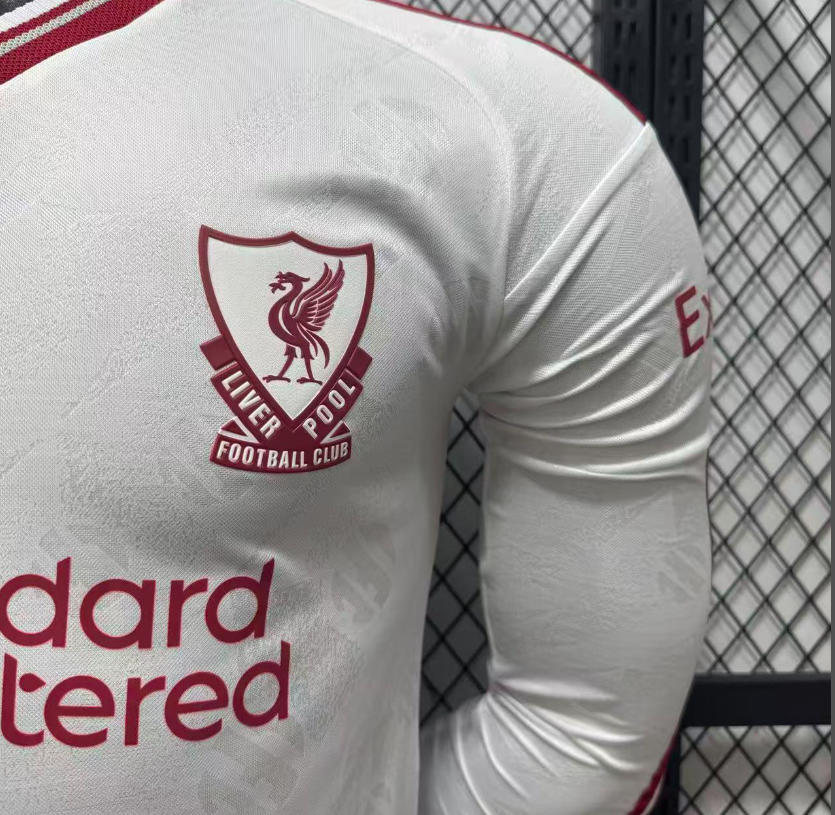 2026 2027 Liverpool Away Jersey Player Version long sleeves