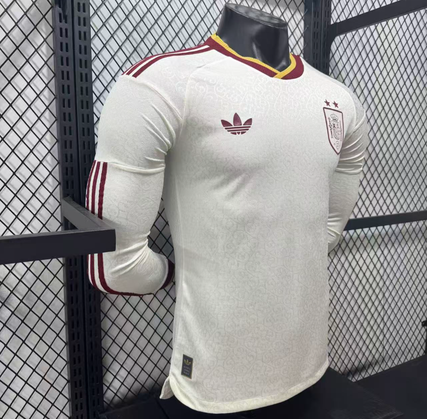 2026 world cup  TWO STARS  Spain  Away Jersey Player Version  Long sleeves