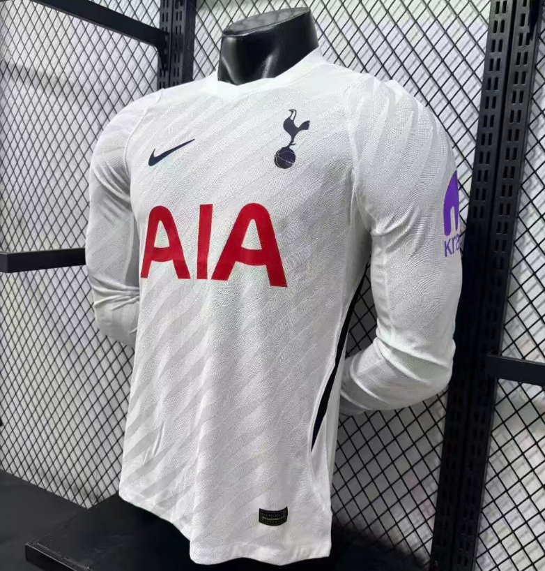 2026 2027 Tottenham Hotspur Home  Jersey Player Version  Long sleeves