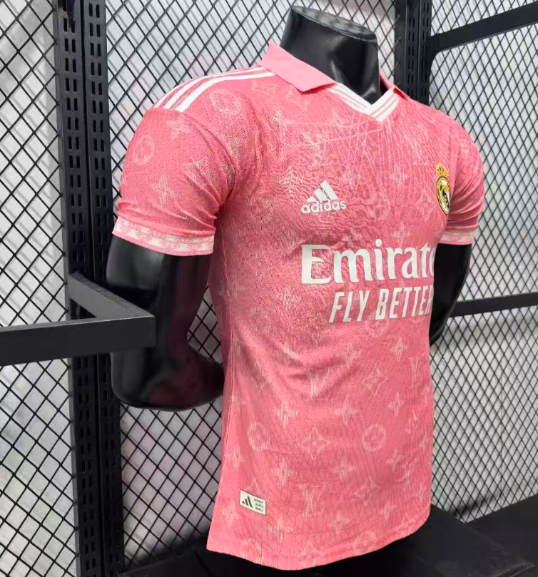 2026 2027  Real Madrid specil  prink  Jersey Player Version