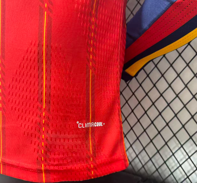 2026 world cup  TWO STARS  Spain Home  Jersey Player Version  Long sleeves