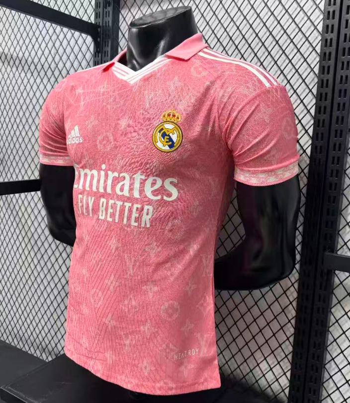 2026 2027  Real Madrid specil  prink  Jersey Player Version