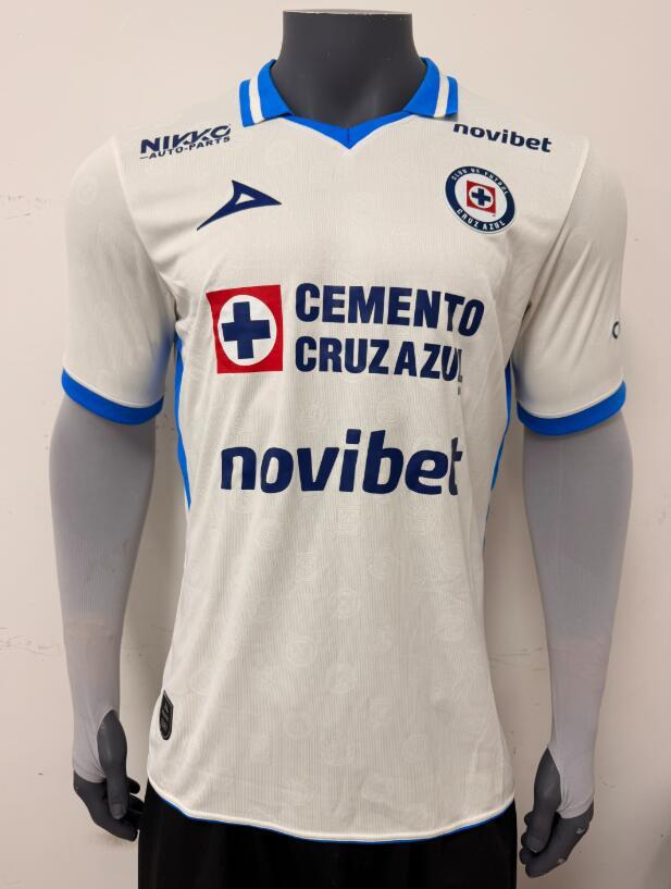 2026 2027 Cruz Azul  Away Jersey Player Version