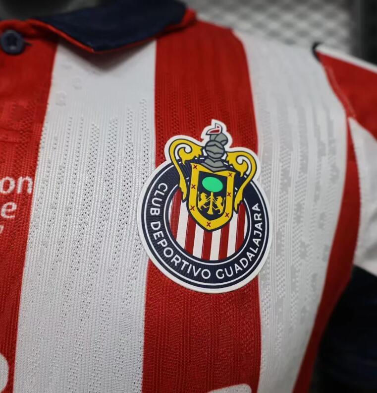 2026 2027  Chivas Guadalajara Home Jersey  Player version