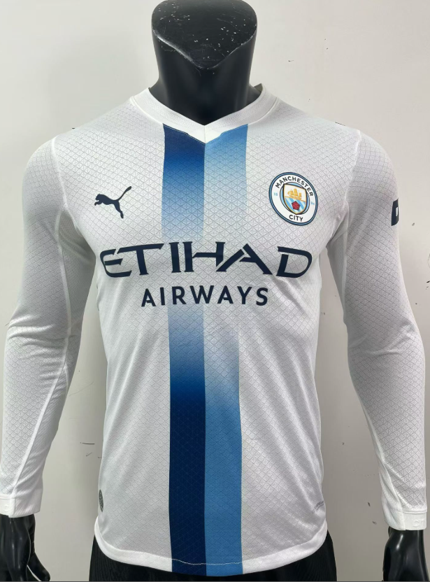 2026 2027 Manchester City 3rd Jersey Player Version  Long sleeves
