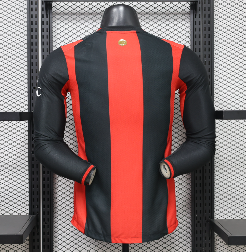 2026 2027 AC Milan Home  Jersey  Player version long sleeves