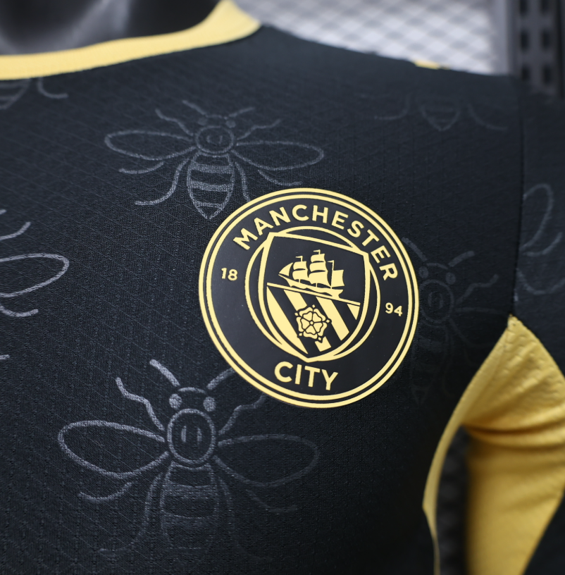 2026 2027 Manchester City away Jersey Player Version  Long sleeves
