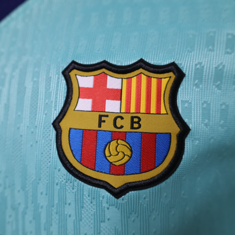 2026 2027 Barcelona  3RD Jersey Player Version  Long sleeves