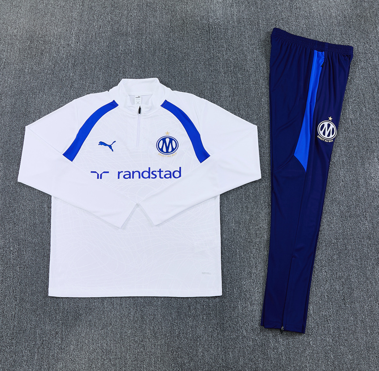 2026 2027  Marseille adult  kids  tracksuit  training suit long sleeves