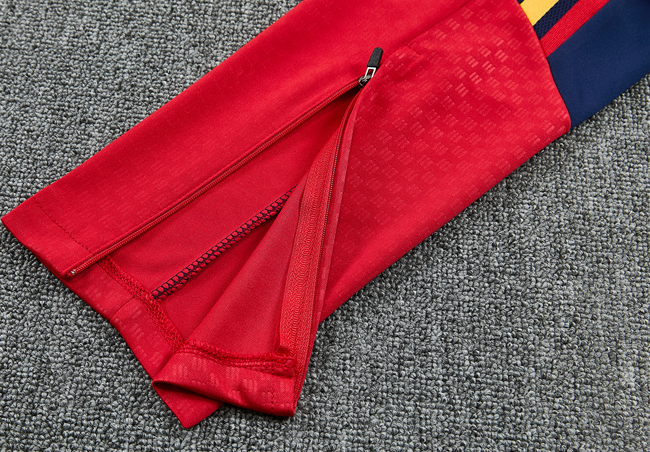 2026  World cup  Two-star  Spain adult  kids  tracksuit  training suit long sleeves