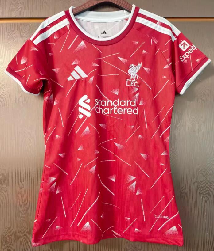 WOMEN  2026 2027  Liverpool Home  soccer Jersey  fan version