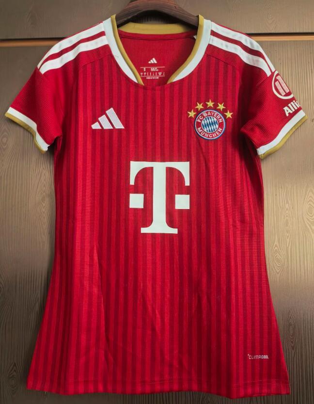 WOMEN  2026 2027  Bayern Munich Home soccer Jersey  fan version