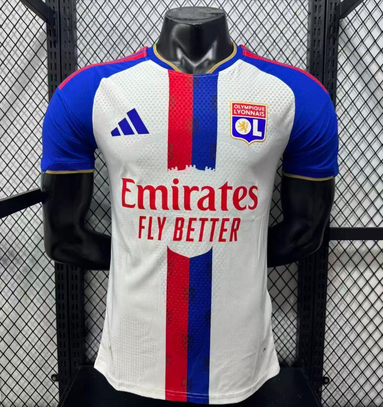 2026 2027  Lyon  Olympique Lyonnais jerseys  Home Jersey Player Version
