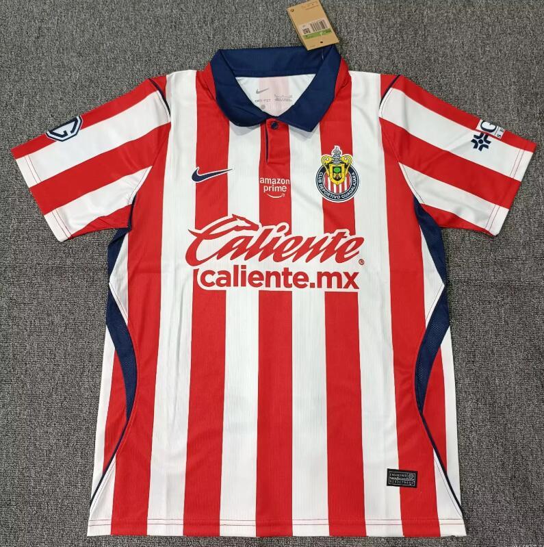 2026 2027  Chivas Guadalajara Home Jersey  fan version