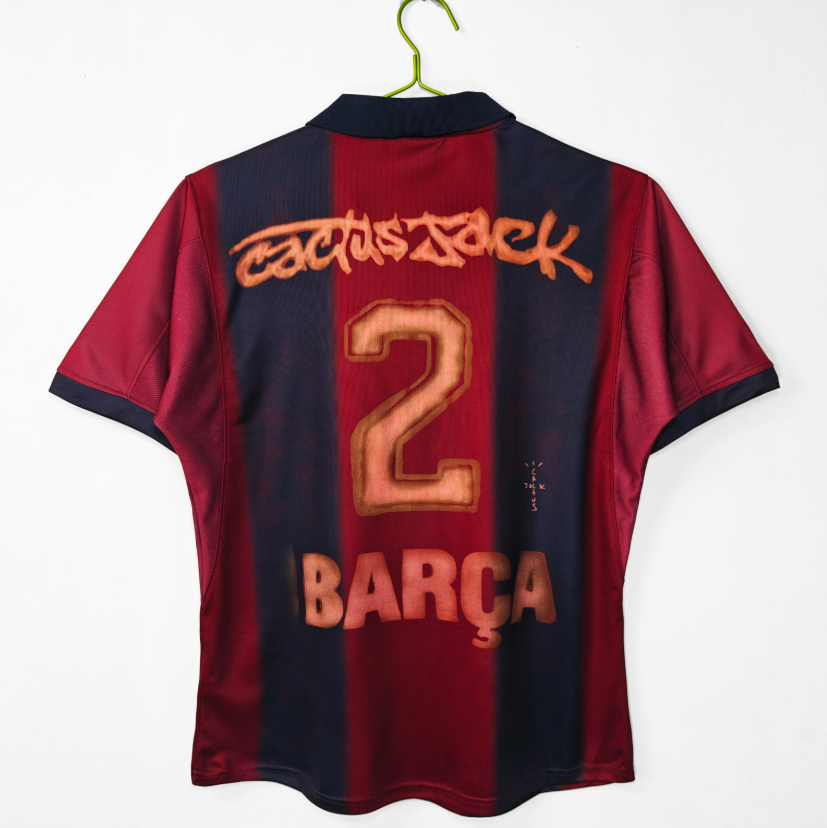 2000-2001 Retro 5A  Barcelona  Home  jersey
