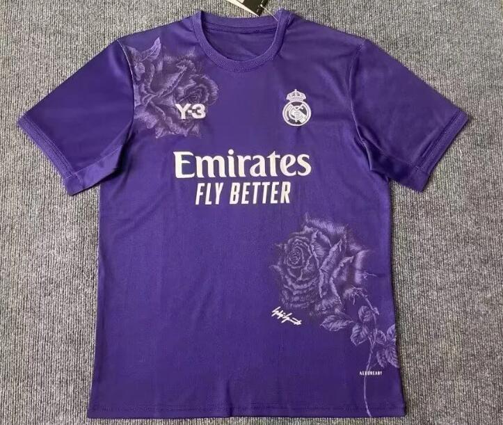 2024 2025 Y-3   Real Madrid  special  Jersey Fan Version