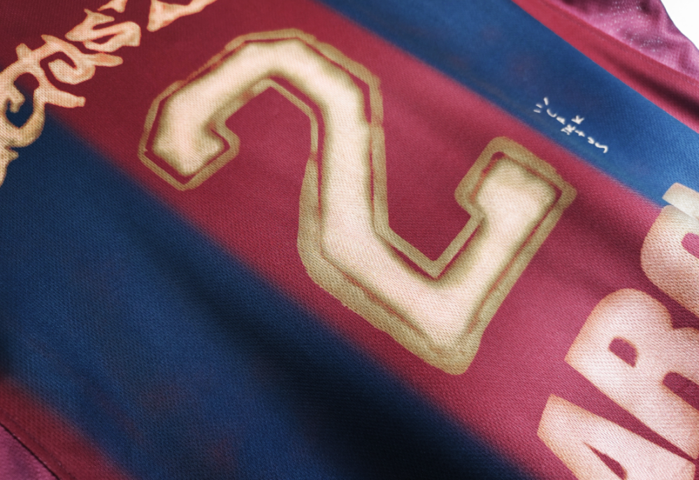2000-2001 Retro 5A  Barcelona  Home  jersey