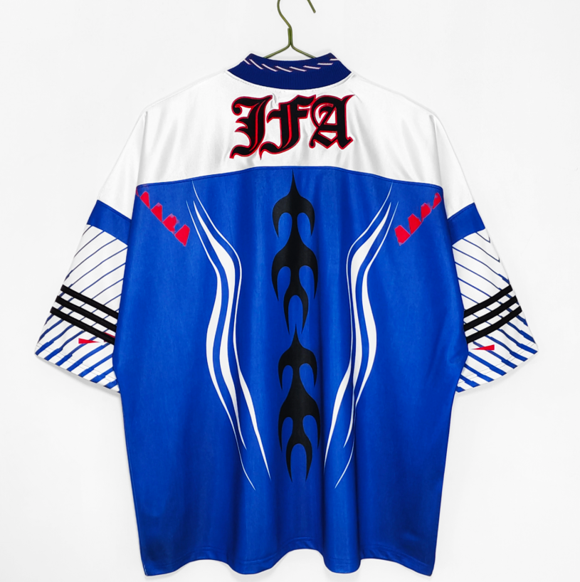 Japan National Team Retro Casual Knit Adidas Short-Sleeve V-Neck Jersey