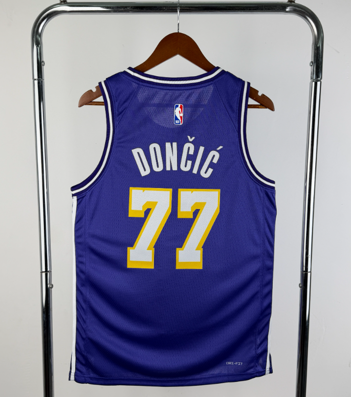 2026 NBA  Los Angeles Lakers  Lmited to Flying Man  Luka Dončić 77#