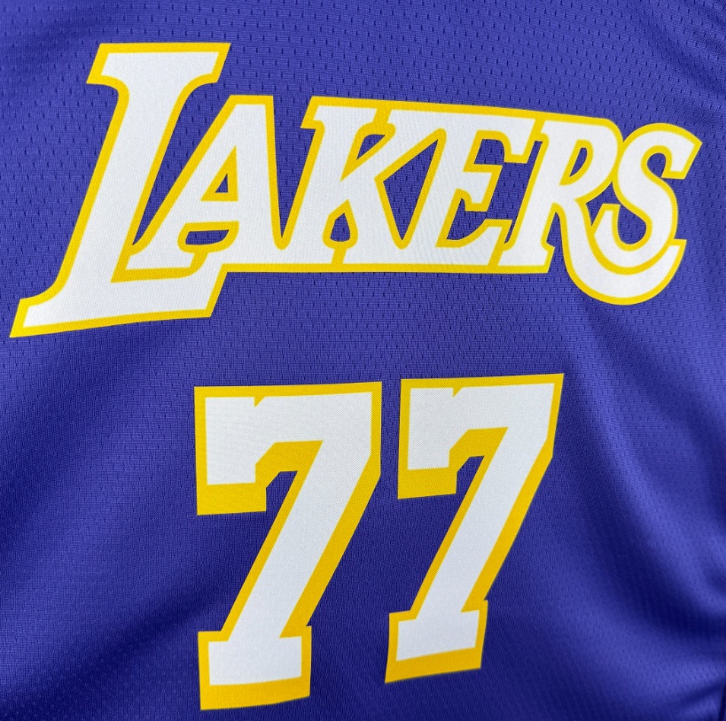 2026 NBA  Los Angeles Lakers  Lmited to Flying Man  Luka Dončić 77#
