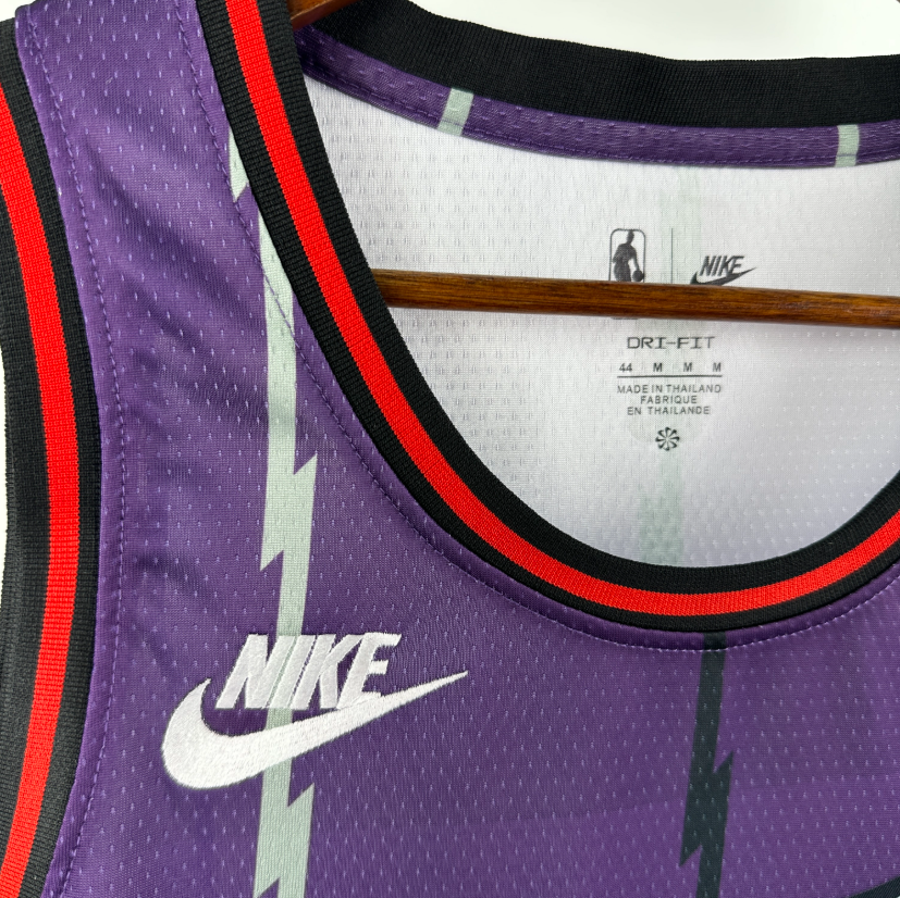 2026 NBA Toronto Raptors  retro  Purple  Vince Carter 15#