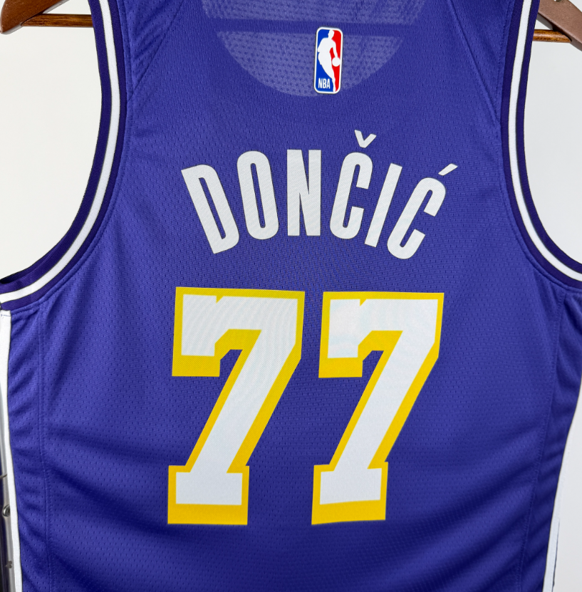 2026 NBA  Los Angeles Lakers  Lmited to Flying Man  Luka Dončić 77#