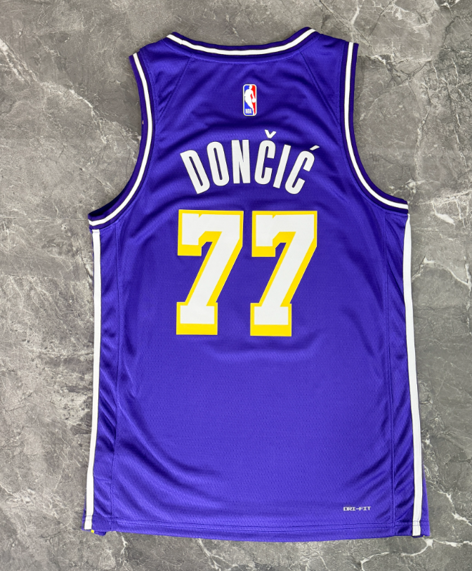 2026 NBA  Los Angeles Lakers  Lmited to Flying Man  Luka Dončić 77#