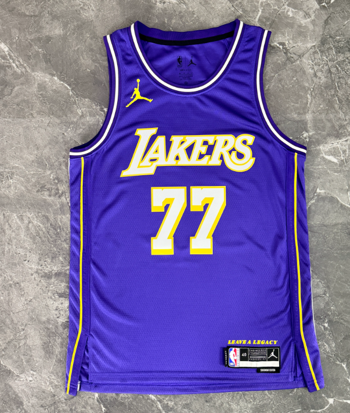 2026 NBA  Los Angeles Lakers  Lmited to Flying Man  Luka Dončić 77#