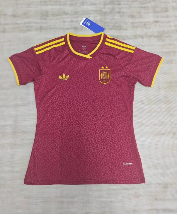 WOMEN TWO STARS  2026 World cup Spain 3RD soccer Jersey  fan version