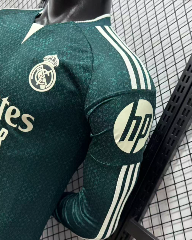 2026 2027 Real Madrid  Away Jersey Player Version  Long sleeves