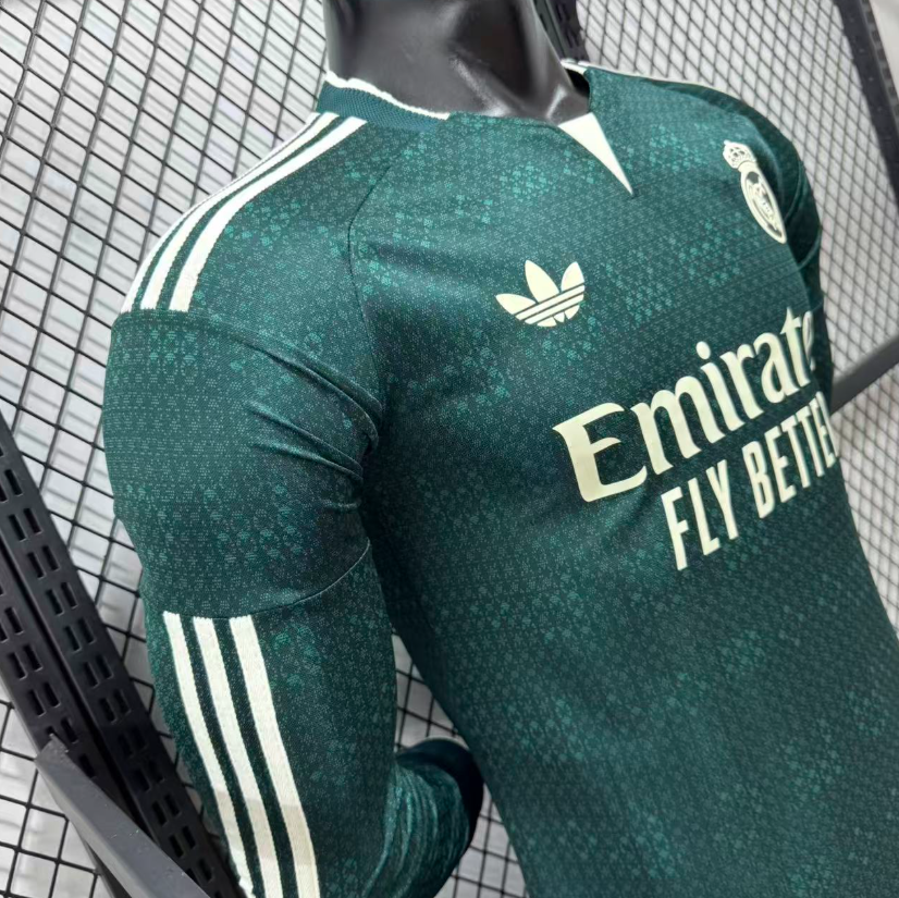 2026 2027 Real Madrid  Away Jersey Player Version  Long sleeves